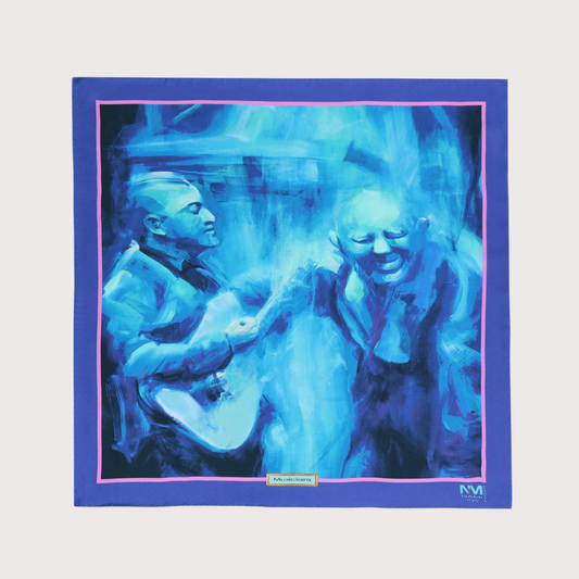 Musicians Silk Scarf 60