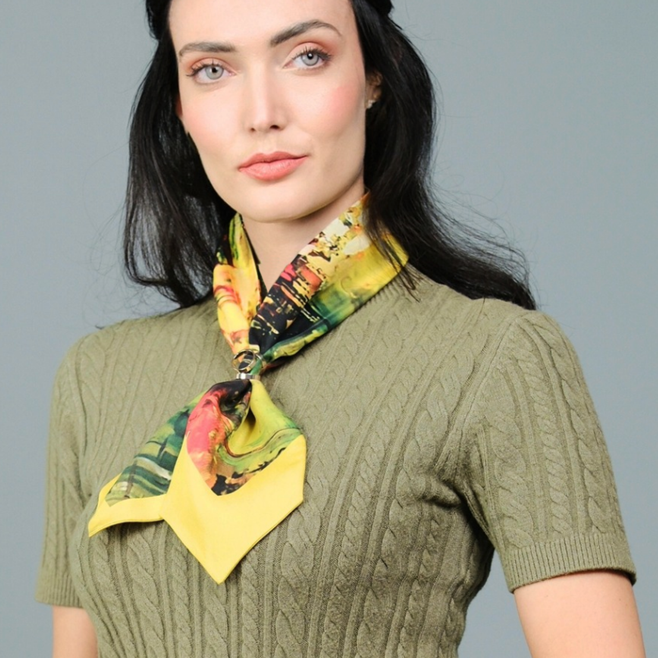 Storia Esotica Silk Neckbow